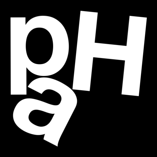 Happitec logo: jumbled letters spelling 'Happitec' arranged by physics simulation. Seed: 891408025. White letters on black background, 512x512 px.